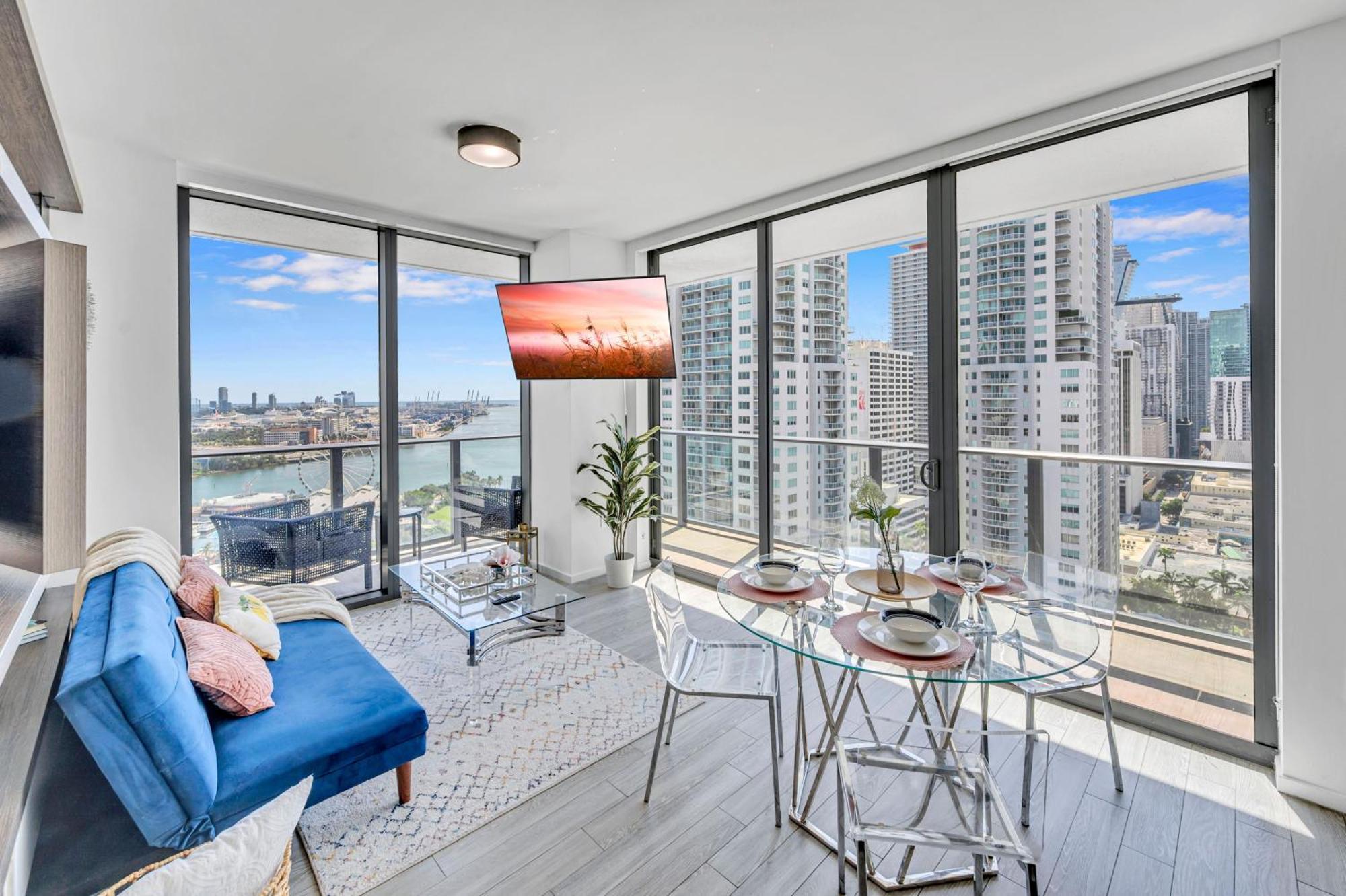 Mesmerizing Views Corner Condo マイアミ エクステリア 写真