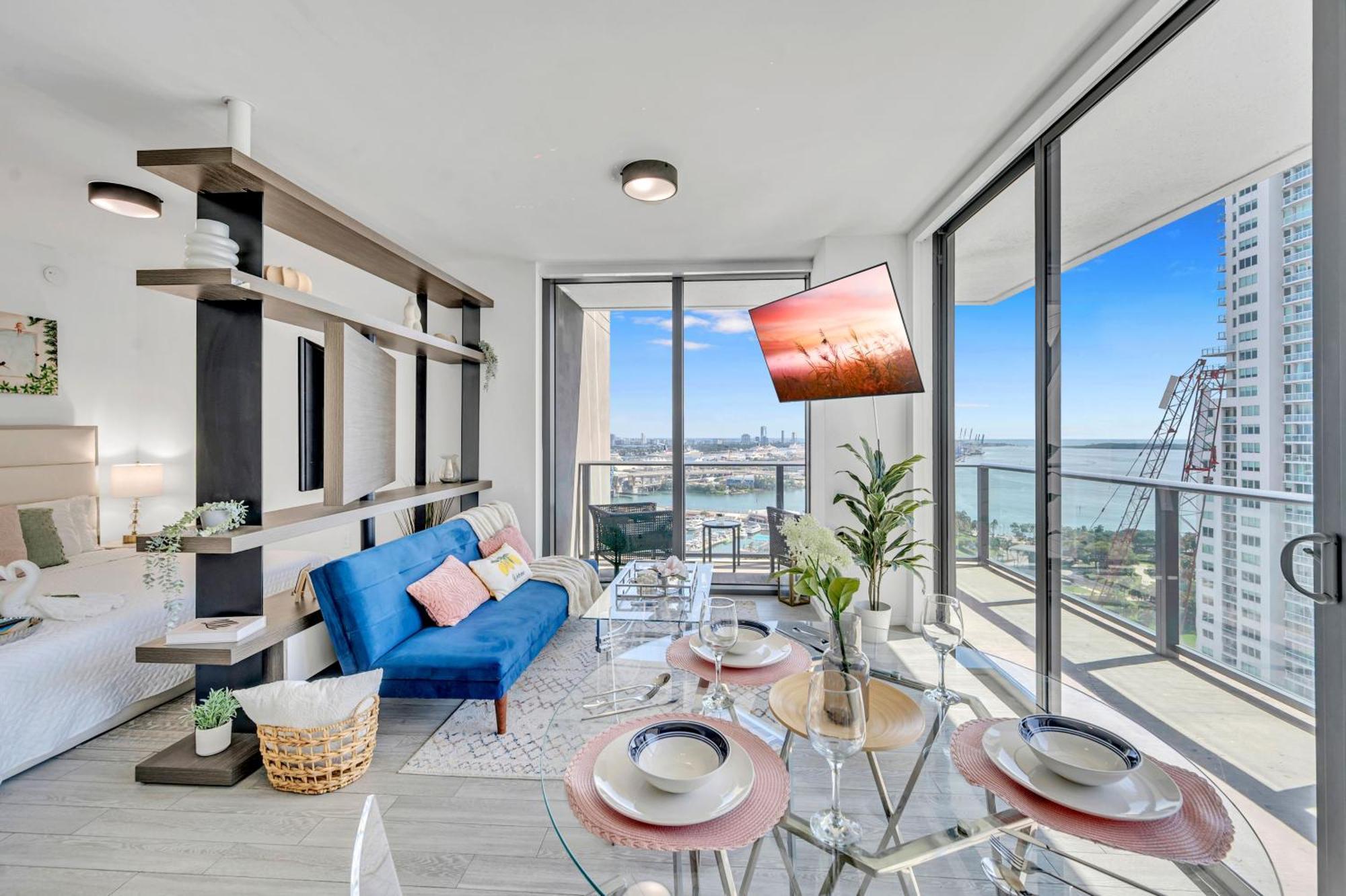 Mesmerizing Views Corner Condo マイアミ エクステリア 写真